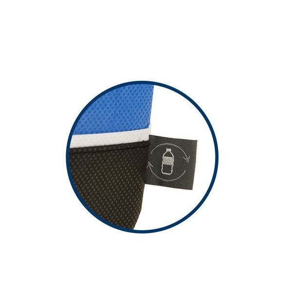 Zippered Top rPET Non-Woven Cooler Tote