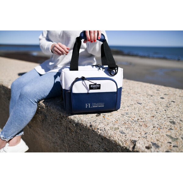 Igloo® Seadrift™ Snap Down Polyester 12 Can Cooler
