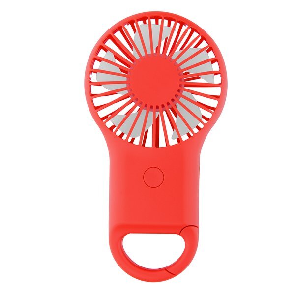 Rechargeable Handheld Fan w/ Carabiner