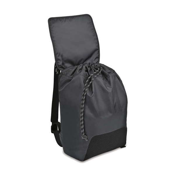 Revive Mesh Polyester Drawstring Backpack