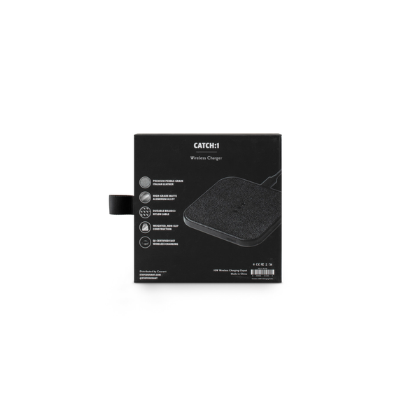 Courant® Classics Catch 1 Italian Leather Wireless Charger