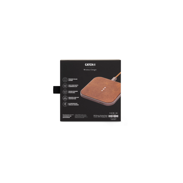 Courant® Classics Catch 1 Italian Leather Wireless Charger