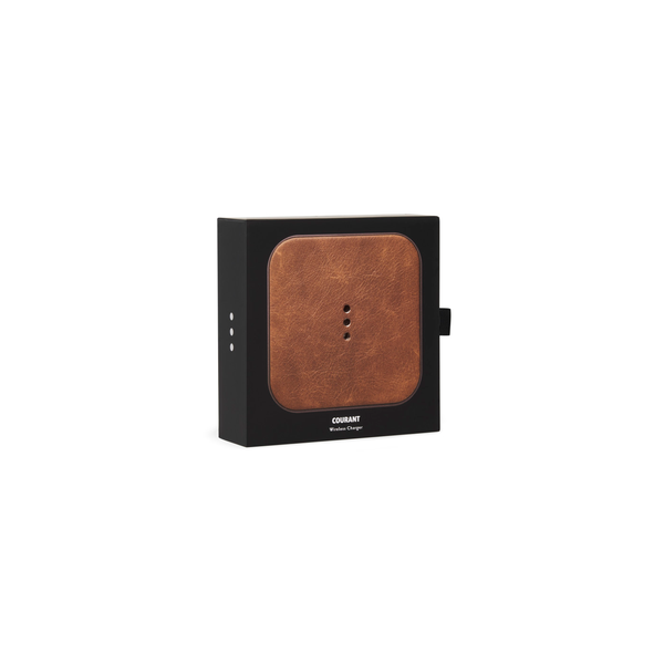 Courant® Classics Catch 1 Italian Leather Wireless Charger