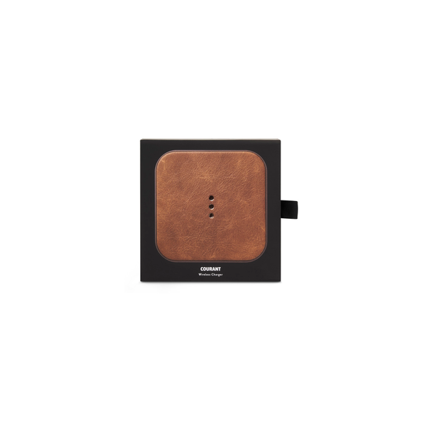 Courant® Classics Catch 1 Italian Leather Wireless Charger