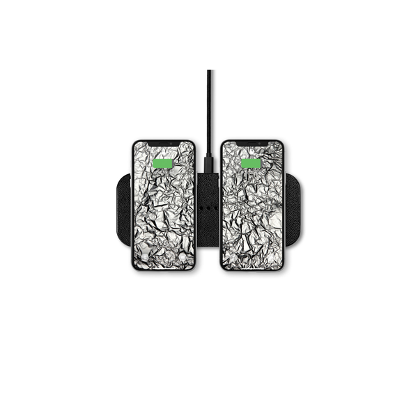 Courant® Classics Catch 2 Italian Leather Multi-Device Wireless Charger