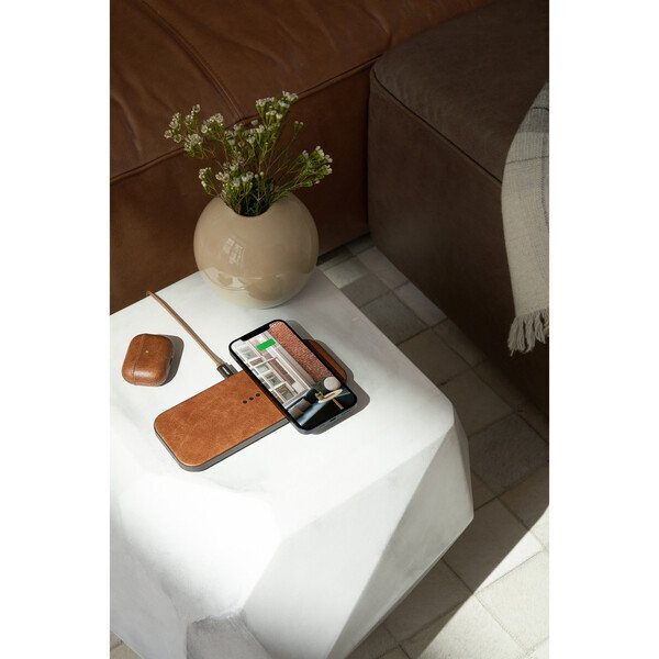 Courant® Classics Catch 2 Italian Leather Multi-Device Wireless Charger