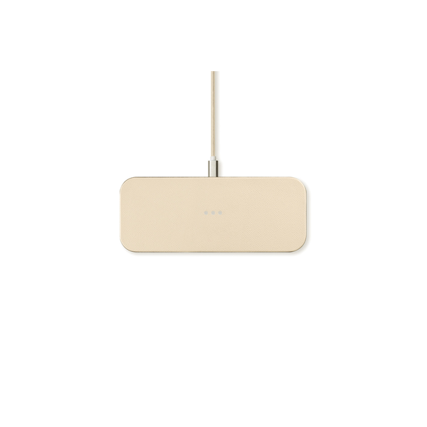 Courant® Classics Catch 2 Italian Leather Multi-Device Wireless Charger