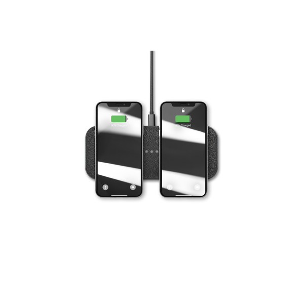 Courant® Classics Catch 2 Italian Leather Multi-Device Wireless Charger