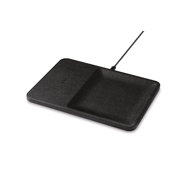 Courant® Classics Catch 3 Italian Leather Wireless Charger & Accessory Tray