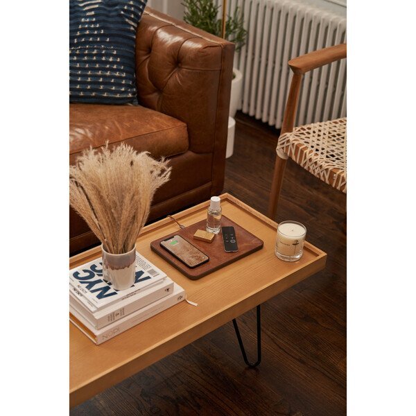 Courant® Classics Catch 3 Italian Leather Wireless Charger & Accessory Tray