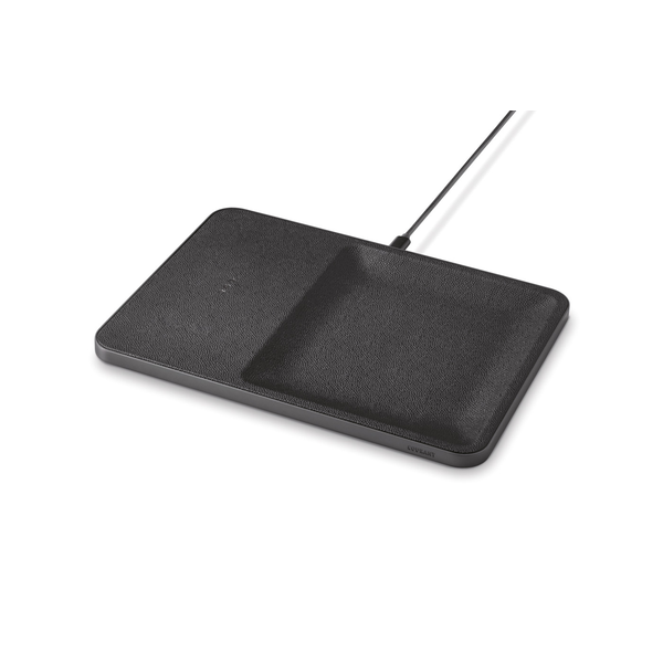 Courant® Classics Catch 3 Italian Leather Wireless Charger & Accessory Tray