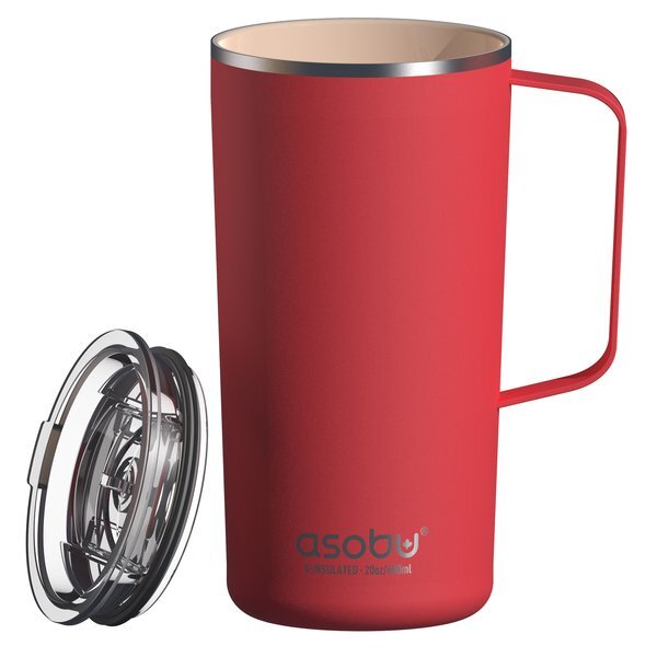 Asobu® Vacuum Insulated Stainless Steel Tower Mug, 20oz.