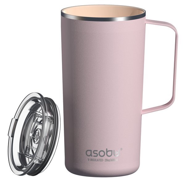 Asobu® Vacuum Insulated Stainless Steel Tower Mug, 20oz.