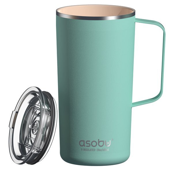 Asobu® Vacuum Insulated Stainless Steel Tower Mug, 20oz.