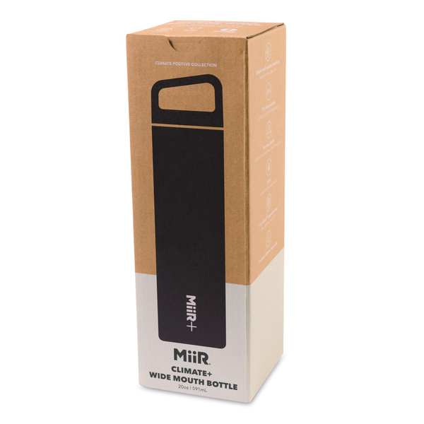MiiR® Climate+ Wide Mouth Vacuum Insulated Bottle, 20oz.