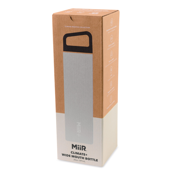 MiiR® Climate+ Wide Mouth Vacuum Insulated Bottle, 20oz.