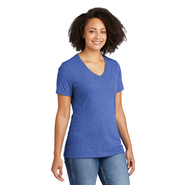 Allmade® Recycled Blend V-Neck Ladies' Tee