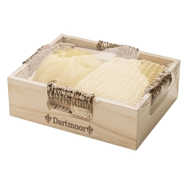 Getaway Four Piece Spa Kit in Wooden Box