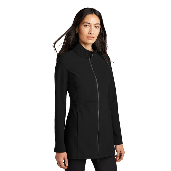 MERCER+METTLE™ Faille Nylon/Spandex Ladies' Soft Shell