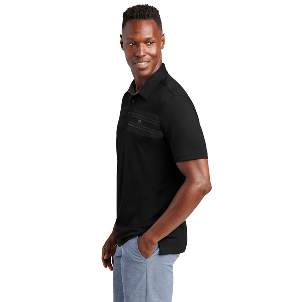 TravisMathew® Monterey Cotton/Poly Chest Stripe Men's Polo