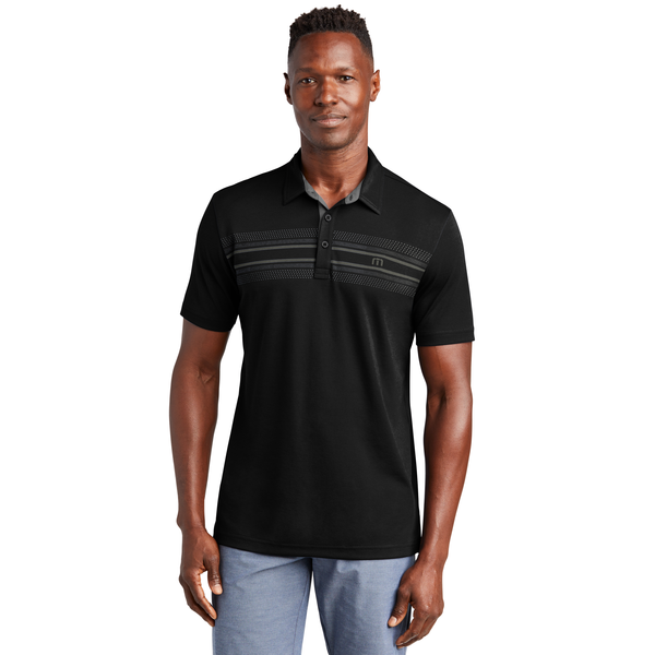 TravisMathew® Monterey Cotton/Poly Chest Stripe Men's Polo