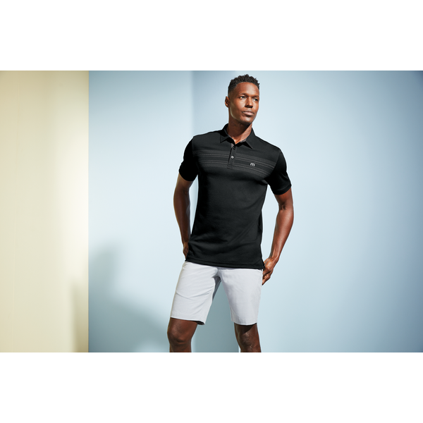 TravisMathew® Monterey Cotton/Poly Chest Stripe Men's Polo