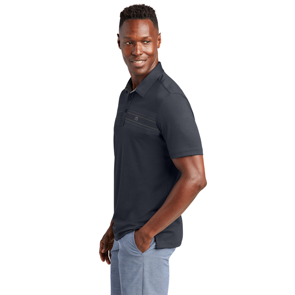 TravisMathew® Monterey Cotton/Poly Chest Stripe Men's Polo