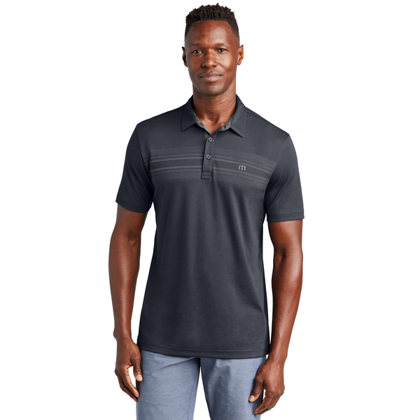 TravisMathew® Monterey Cotton/Poly Chest Stripe Men's Polo