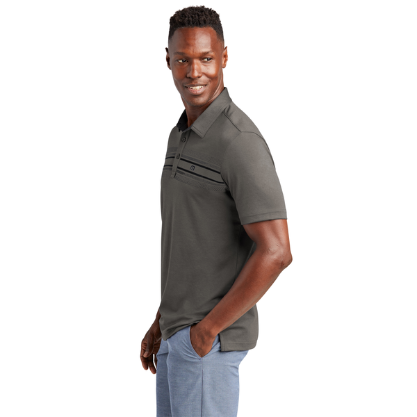 TravisMathew® Monterey Cotton/Poly Chest Stripe Men's Polo