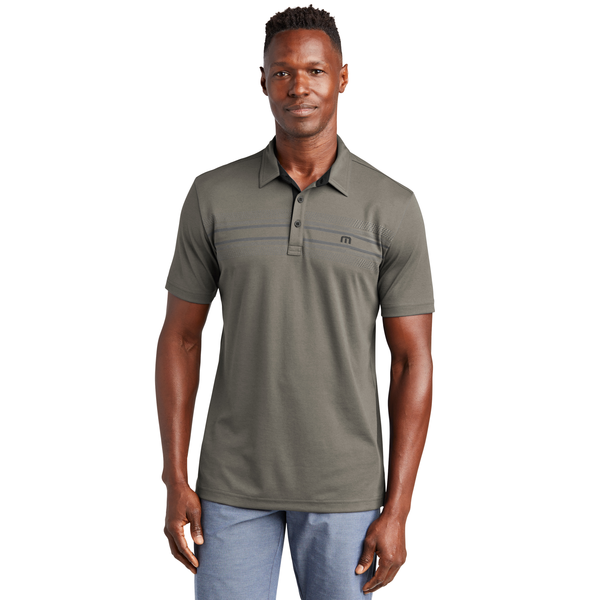 TravisMathew® Monterey Cotton/Poly Chest Stripe Men's Polo