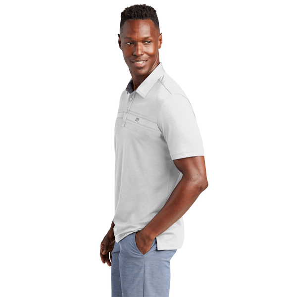 TravisMathew® Monterey Cotton/Poly Chest Stripe Men's Polo
