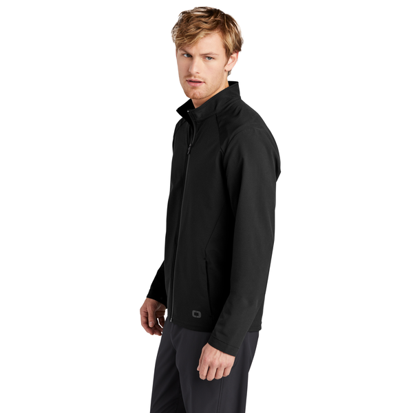 OGIO® Connection Poly/Spandex Men's Full-Zip