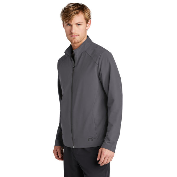 OGIO® Connection Poly/Spandex Men's Full-Zip
