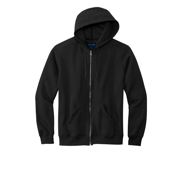 Volunteer Knitwear™ Chore Cotton/Poly Fleece Unisex Full-Zip Hoodie