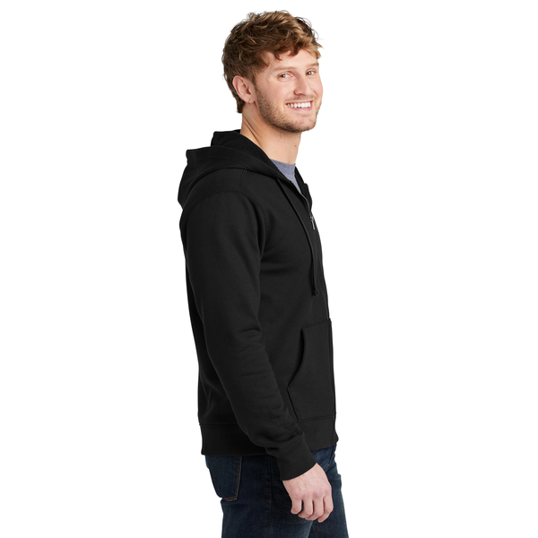 Volunteer Knitwear™ Chore Cotton/Poly Fleece Unisex Full-Zip Hoodie