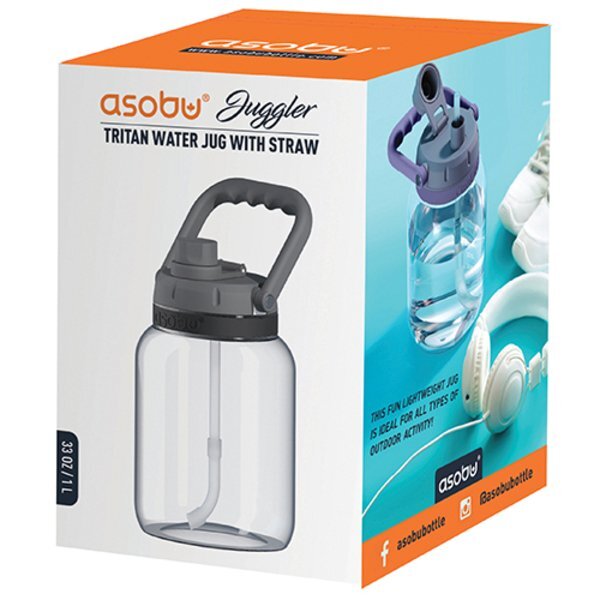 Asobu® Juggler Tritan Bottle with Straw, 50oz.