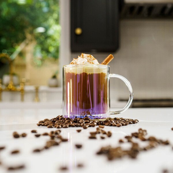 Asobu® Double Wall Glass Coffee Mug, 12oz.