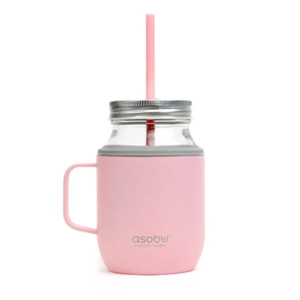 Asobu® Moonshine Mason Jar & Vacuum Insulated Stainless Steel Cooler, 16oz.