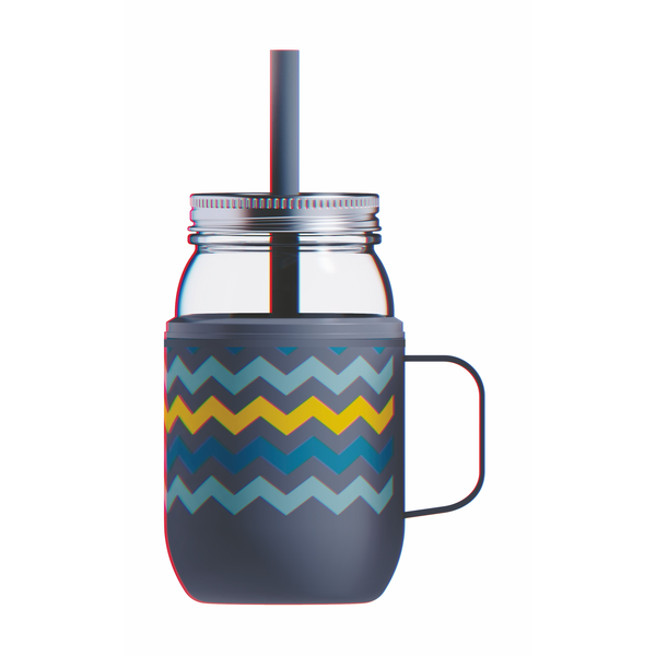 Asobu® Moonshine Mason Jar & Vacuum Insulated Stainless Steel Cooler, 16oz.