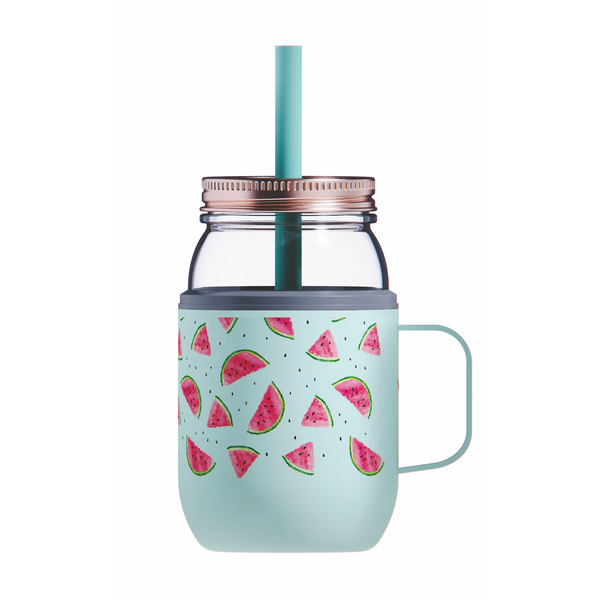 Asobu® Moonshine Mason Jar & Vacuum Insulated Stainless Steel Cooler, 16oz.