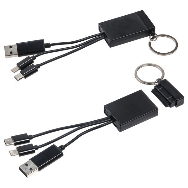 Triplet 3-in-1 Charging Cable w/ Screen Cleaner