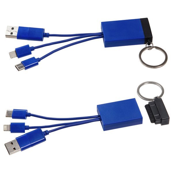 Triplet 3-in-1 Charging Cable w/ Screen Cleaner