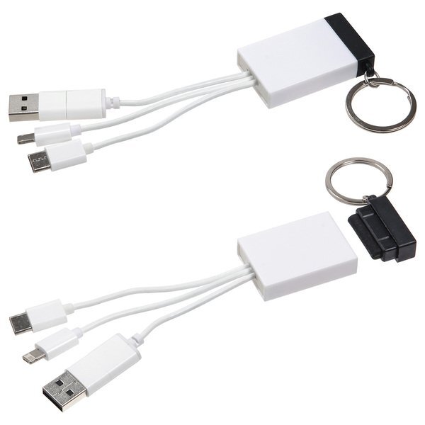 Triplet 3-in-1 Charging Cable w/ Screen Cleaner
