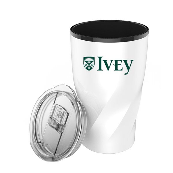 Twisting Stainless Steel Tumbler, 14oz.