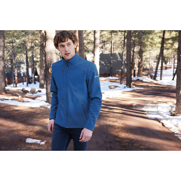 Eddie Bauer® Stretch Poly/Spandex Soft Shell Men's Jacket