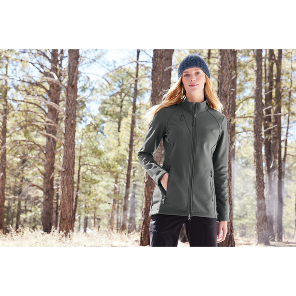 Eddie Bauer® Stretch Poly/Spandex Soft Shell Ladies' Jacket
