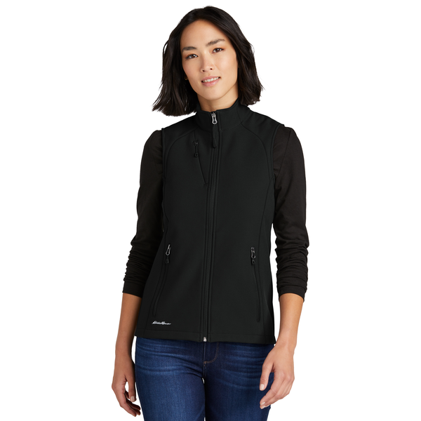 Eddie Bauer® Stretch Poly/Spandex Soft Shell Ladies' Vest
