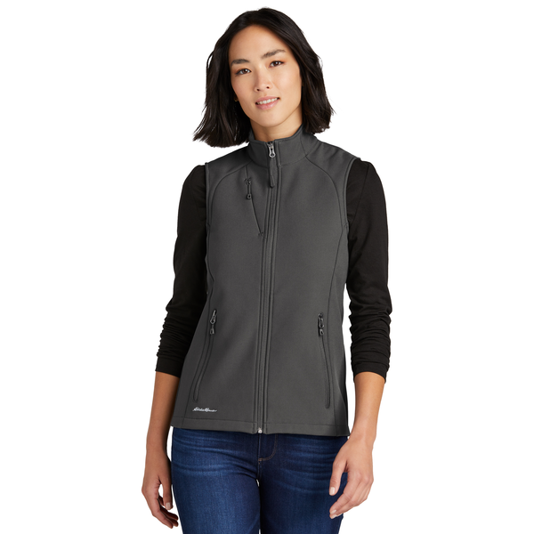 Eddie Bauer® Stretch Poly/Spandex Soft Shell Ladies' Vest