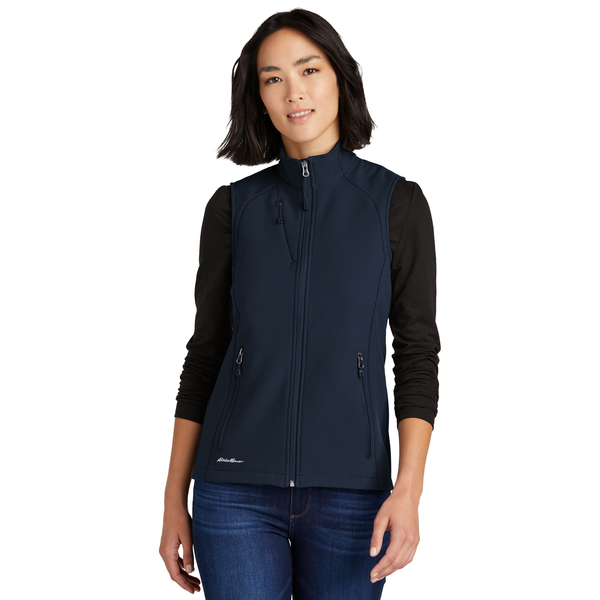 Eddie Bauer® Stretch Poly/Spandex Soft Shell Ladies' Vest