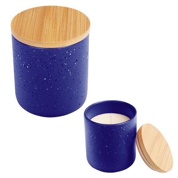 Campfire Retro Granite Design Candle